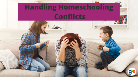 Handling Homeschooling Conflicts Banner