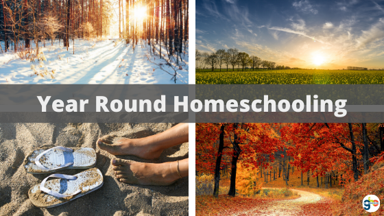 Year Round Homeschooling Banner