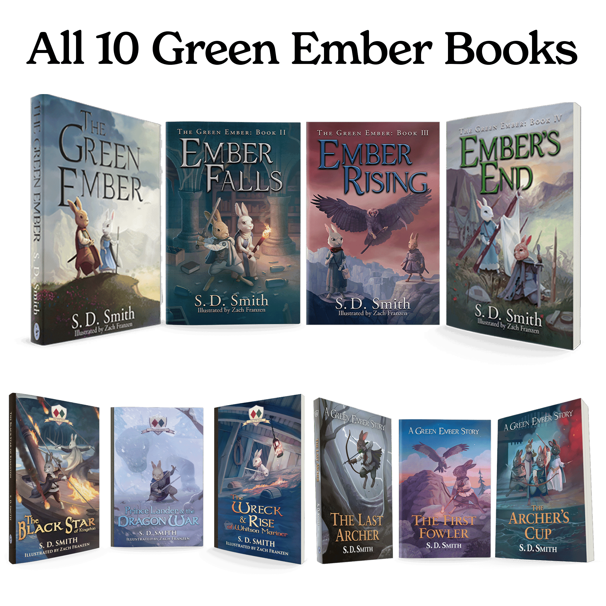 All 10 Green Ember Books