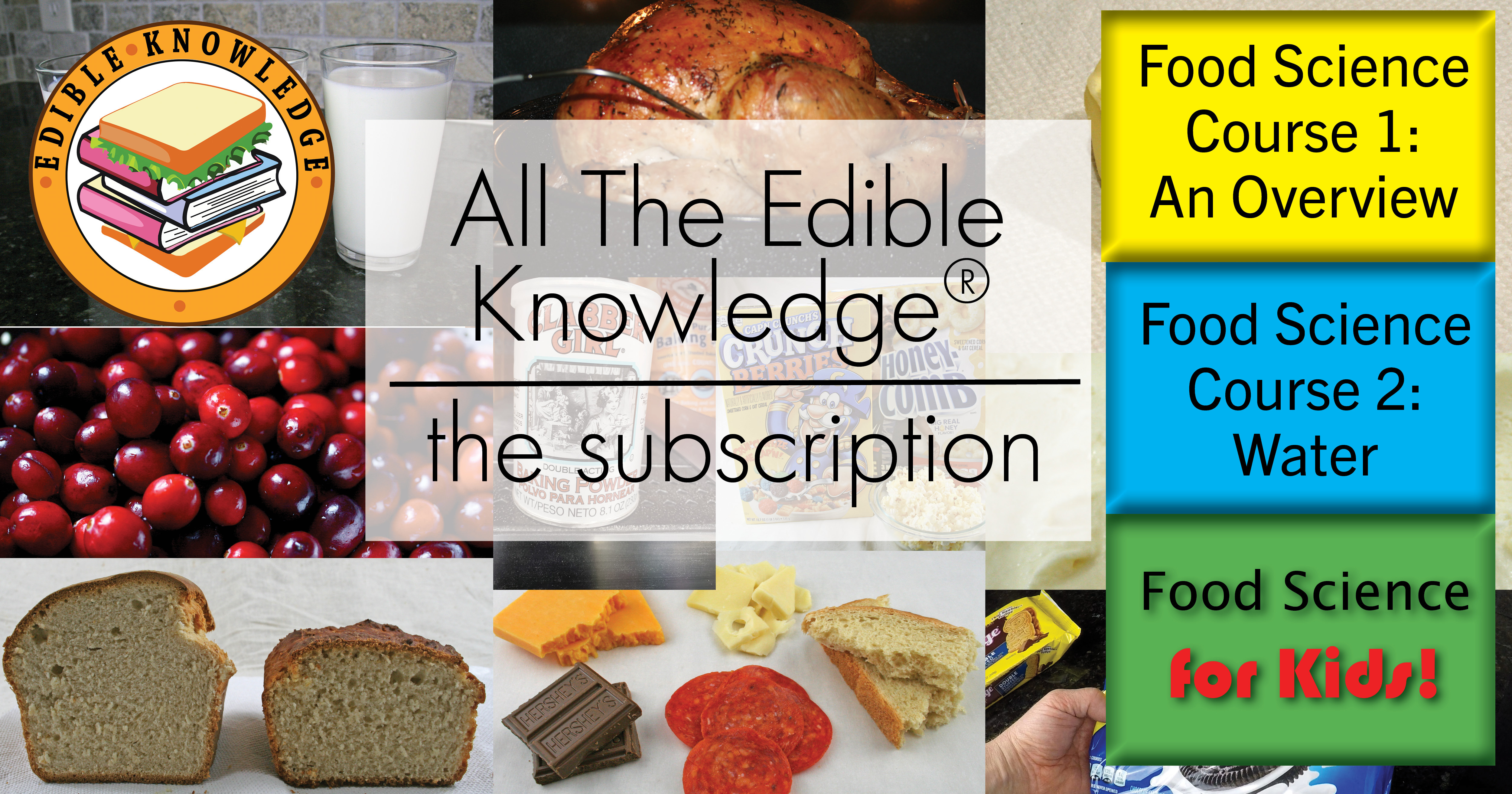 All The Edible Knowledge subscription course image