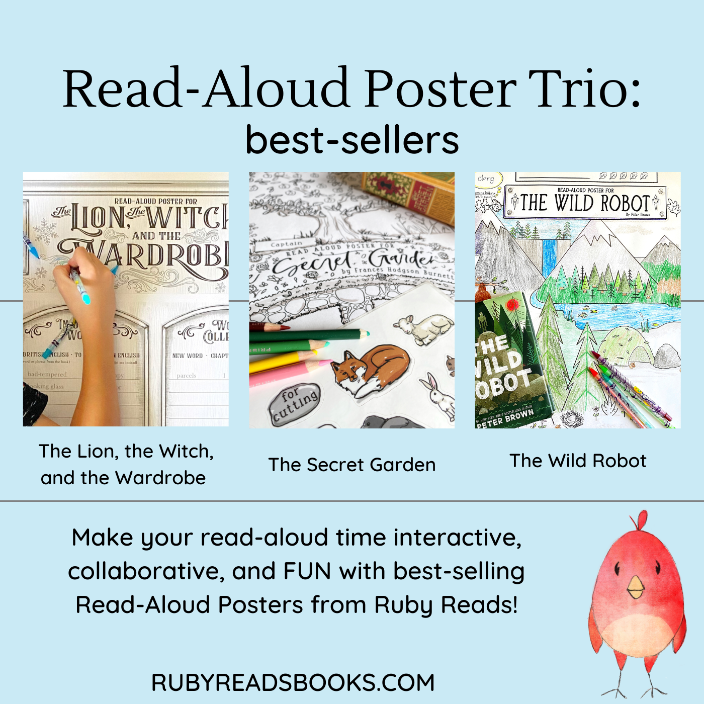 Read Aloud Poster Trio