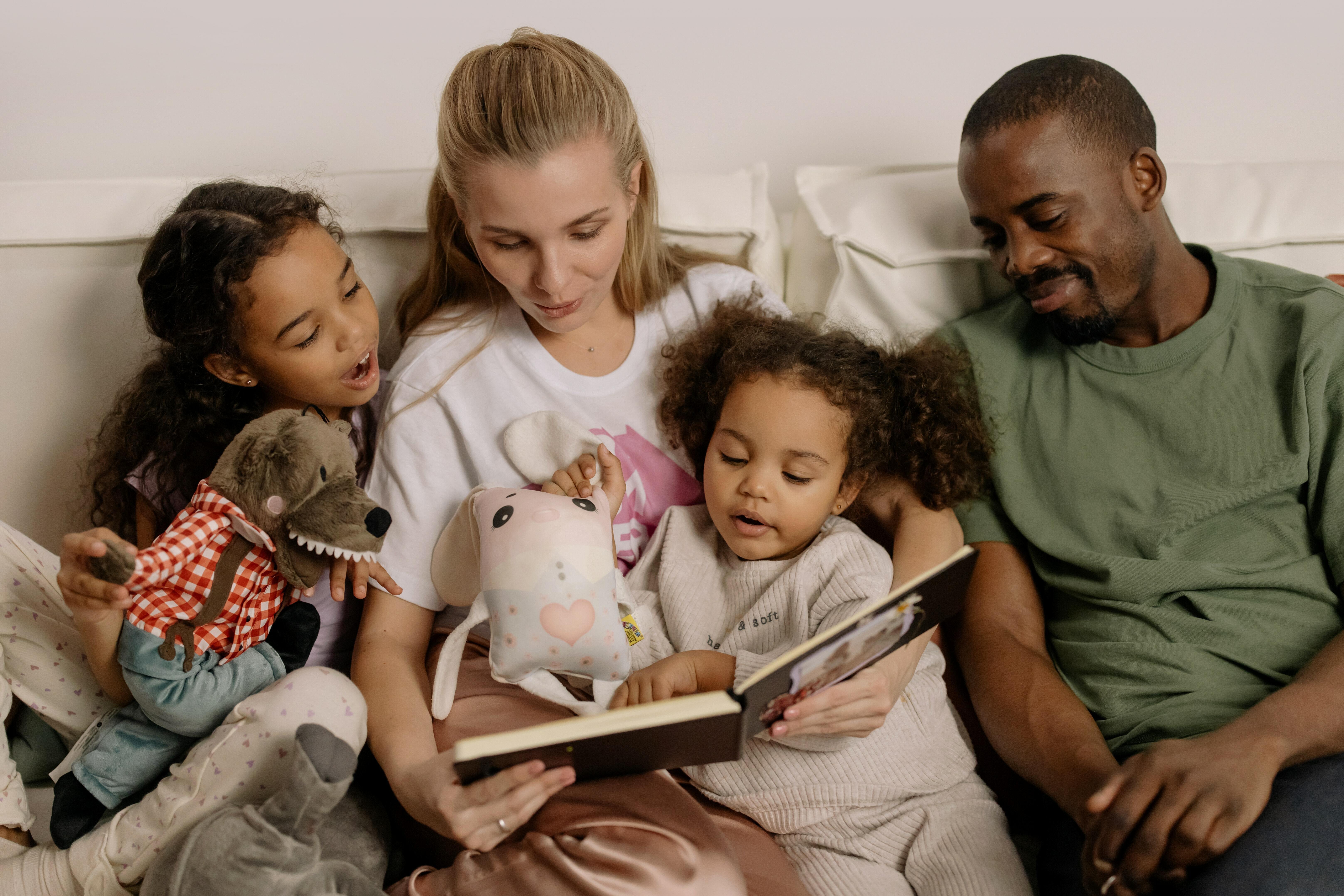 A family reading