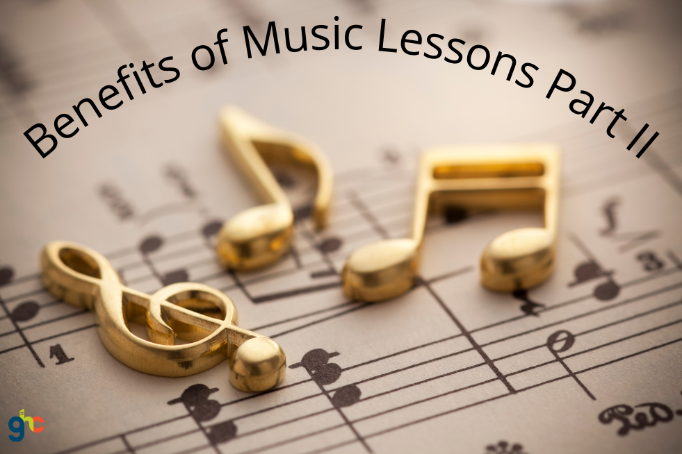 Benefits of Music Lessons, Part II