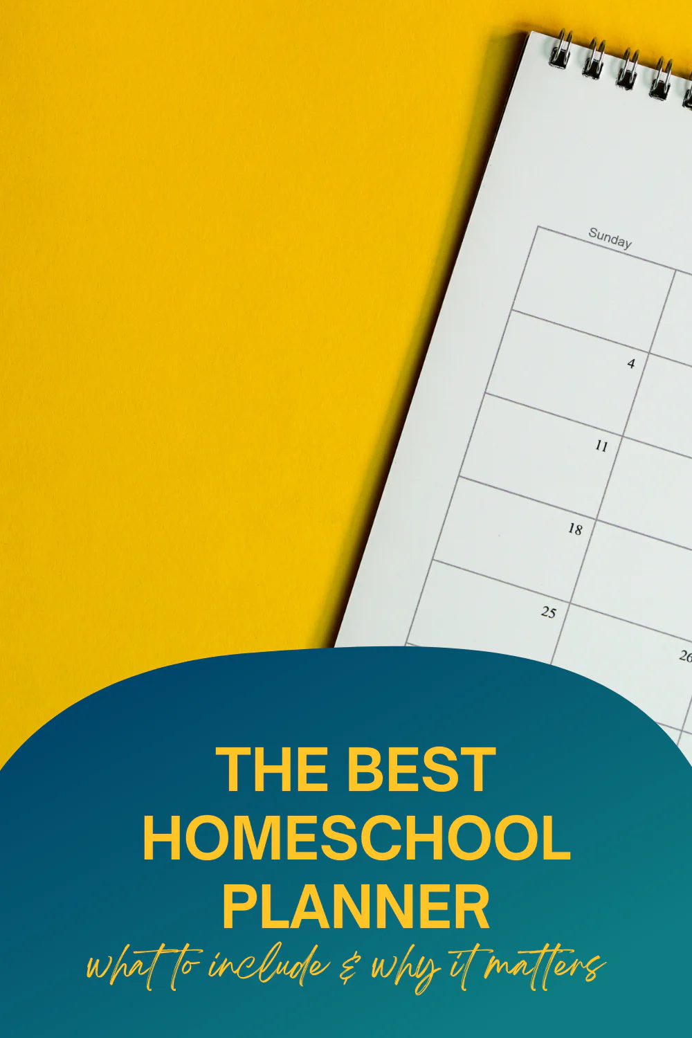 The Best Homeschool Planner