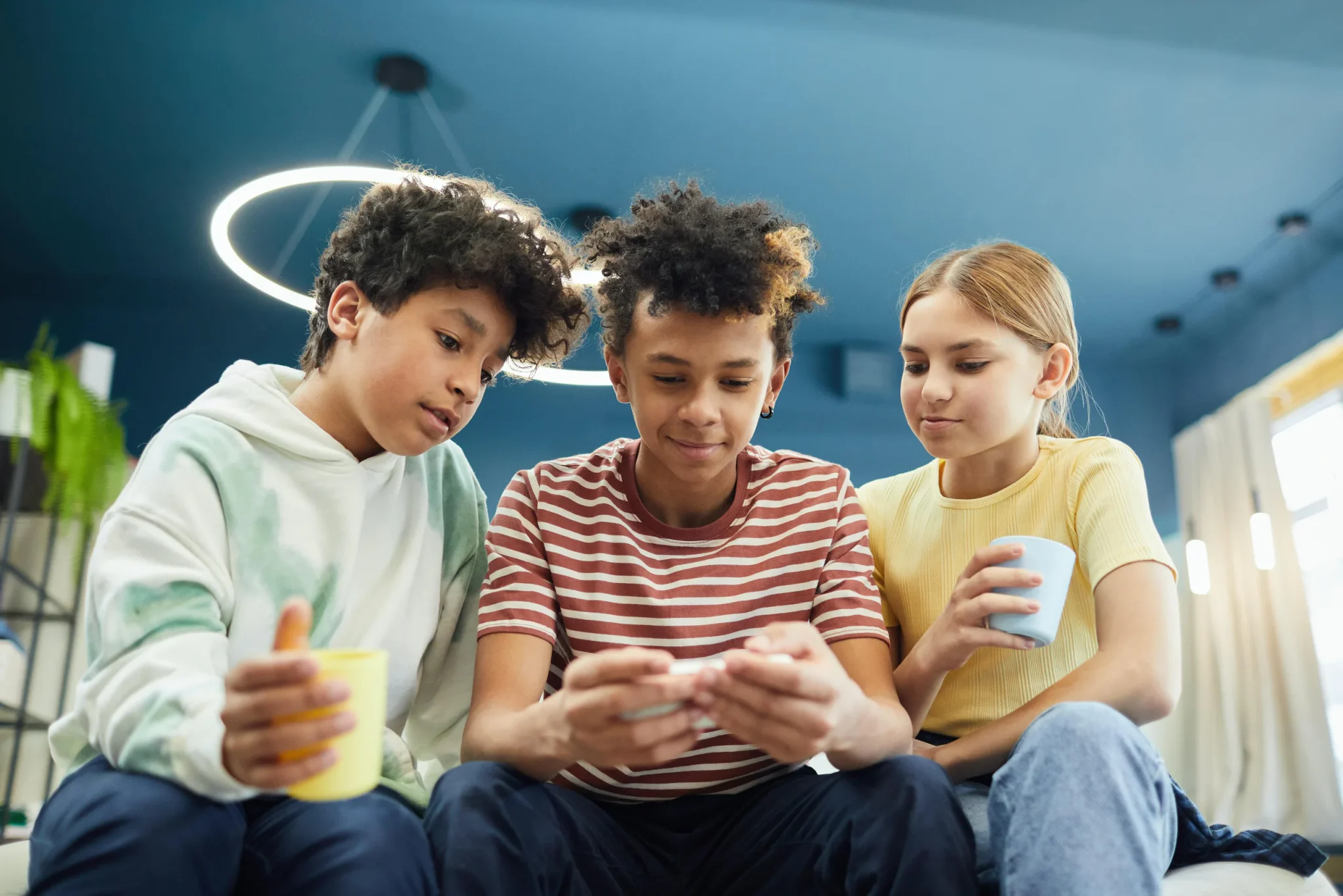 Children socializing