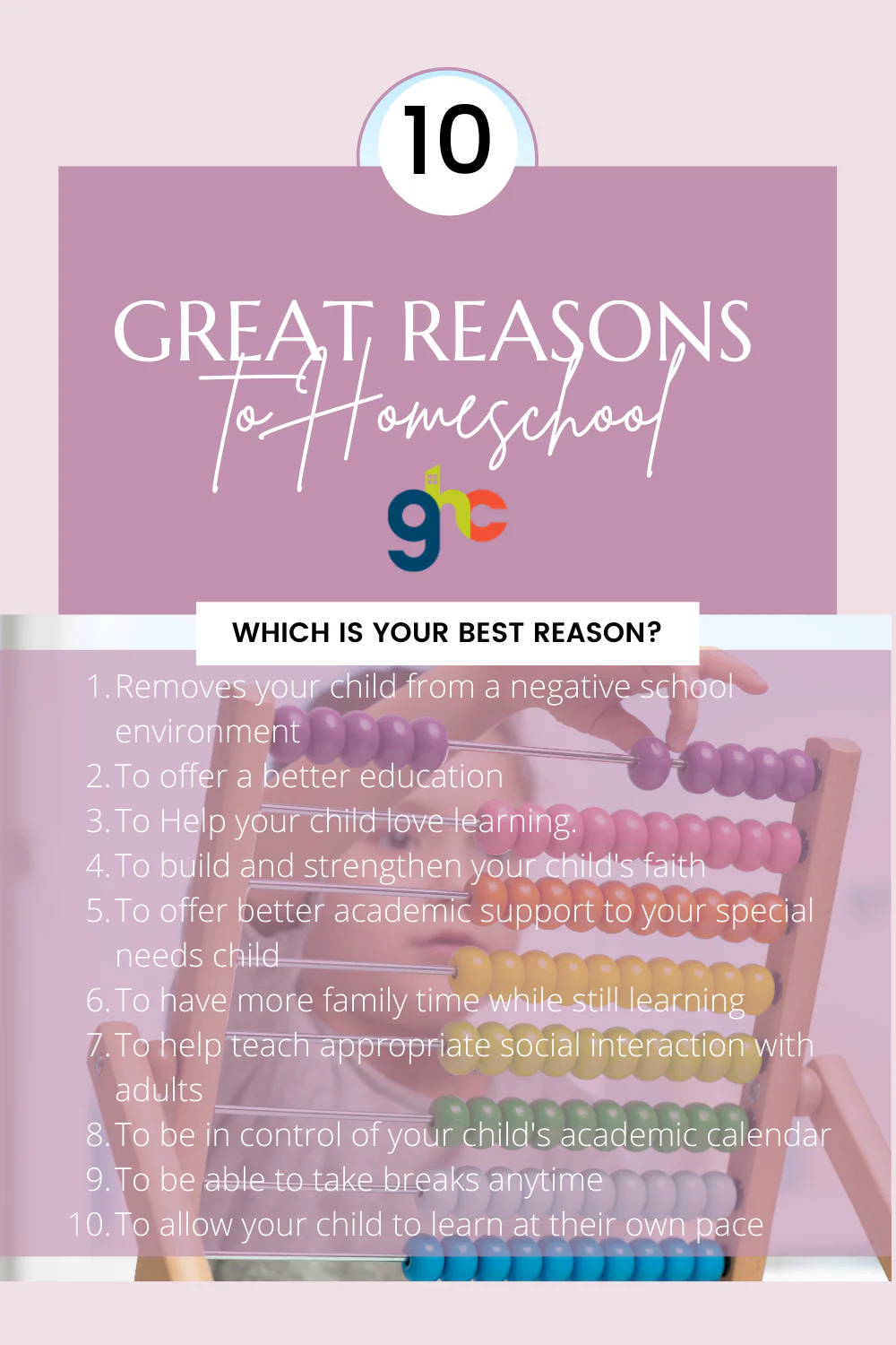 10 Great Reasons to Homeschool