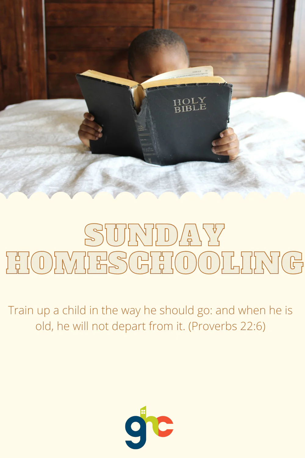 homeschooling on a Sunday