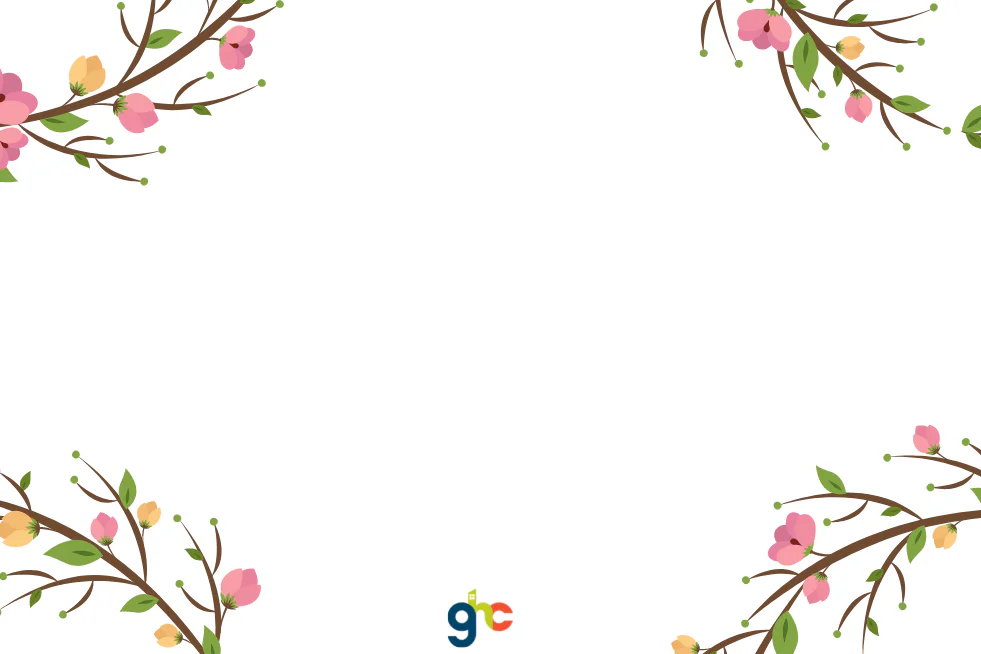 image of graphic flowers with ghc logo