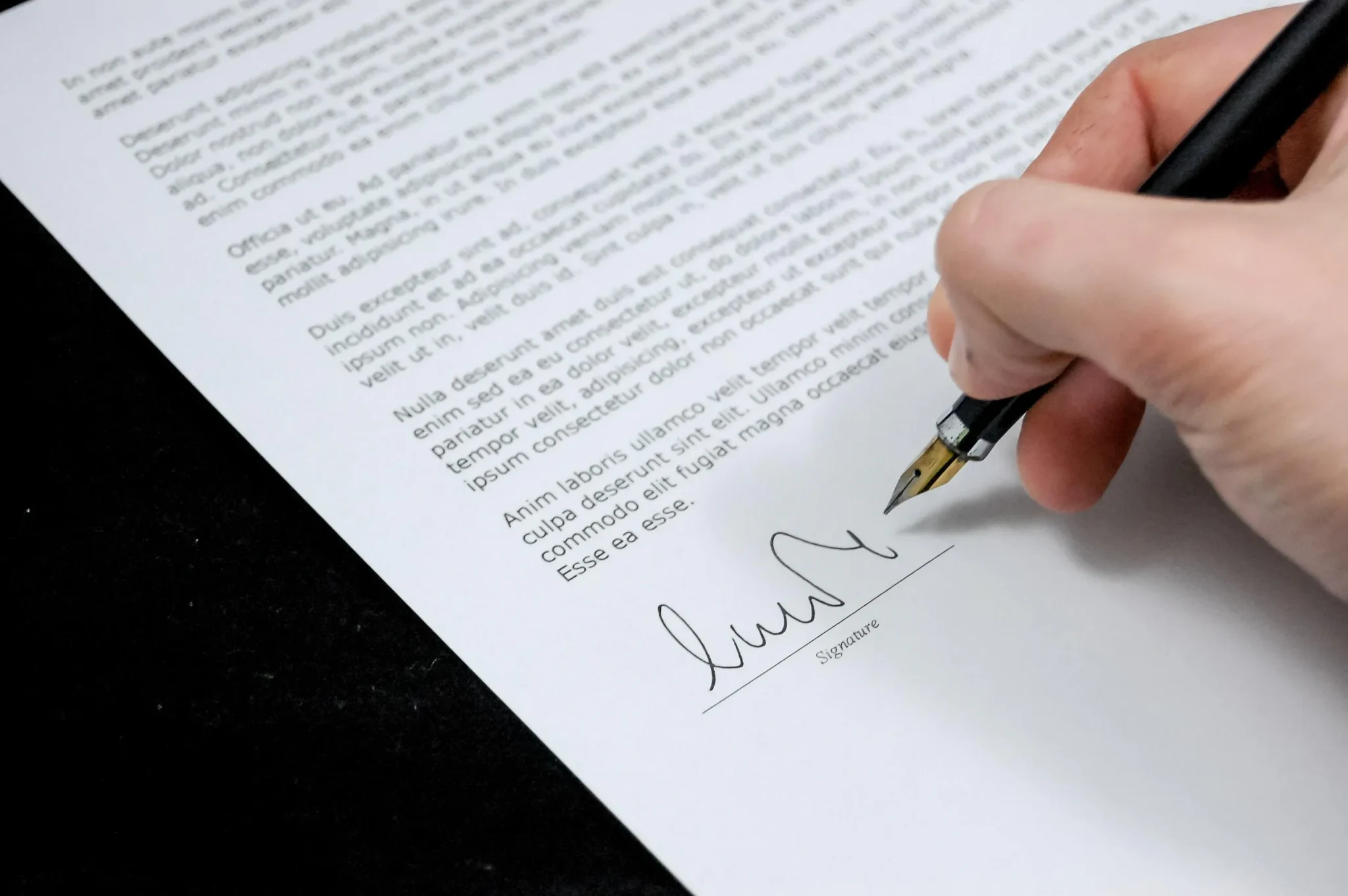 Writing a letter